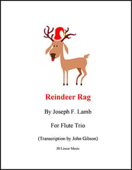 Reindeer Rag for Flute Trio P.O.D. cover Thumbnail